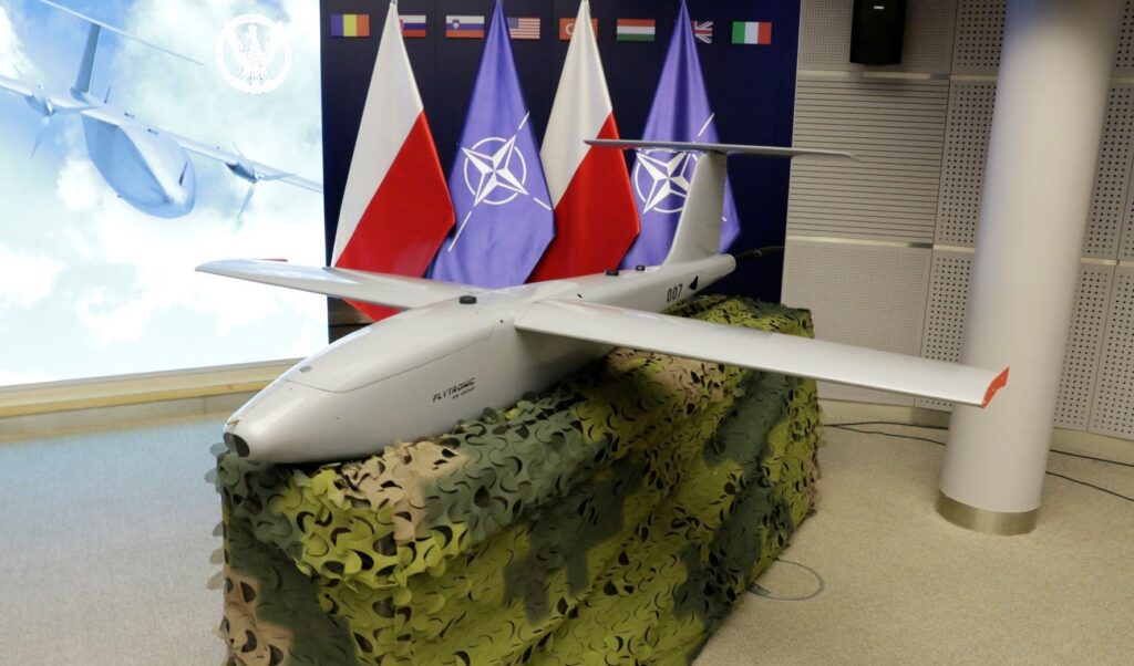 Polish Gladius BSP-U UAV. May. 2022. Poland. Photo credits: Polish Ministry of Defense
