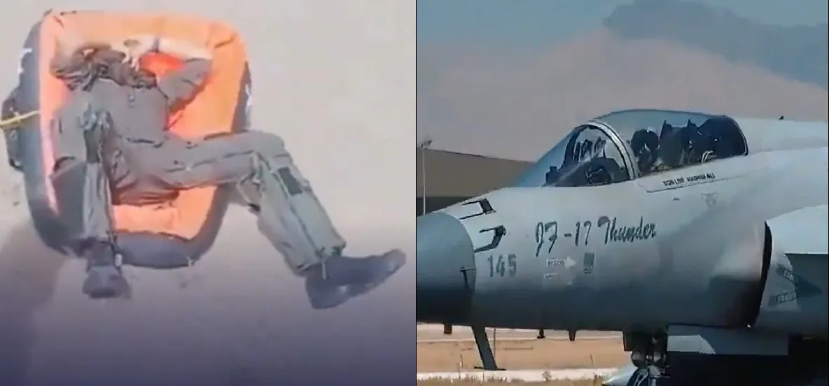 Pakistan Air force JF-17 Thunder Fighter Jet Crashes