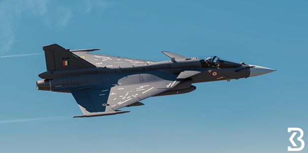 Tejas MkII Mk2 Fighter Jet of Indian Airforce